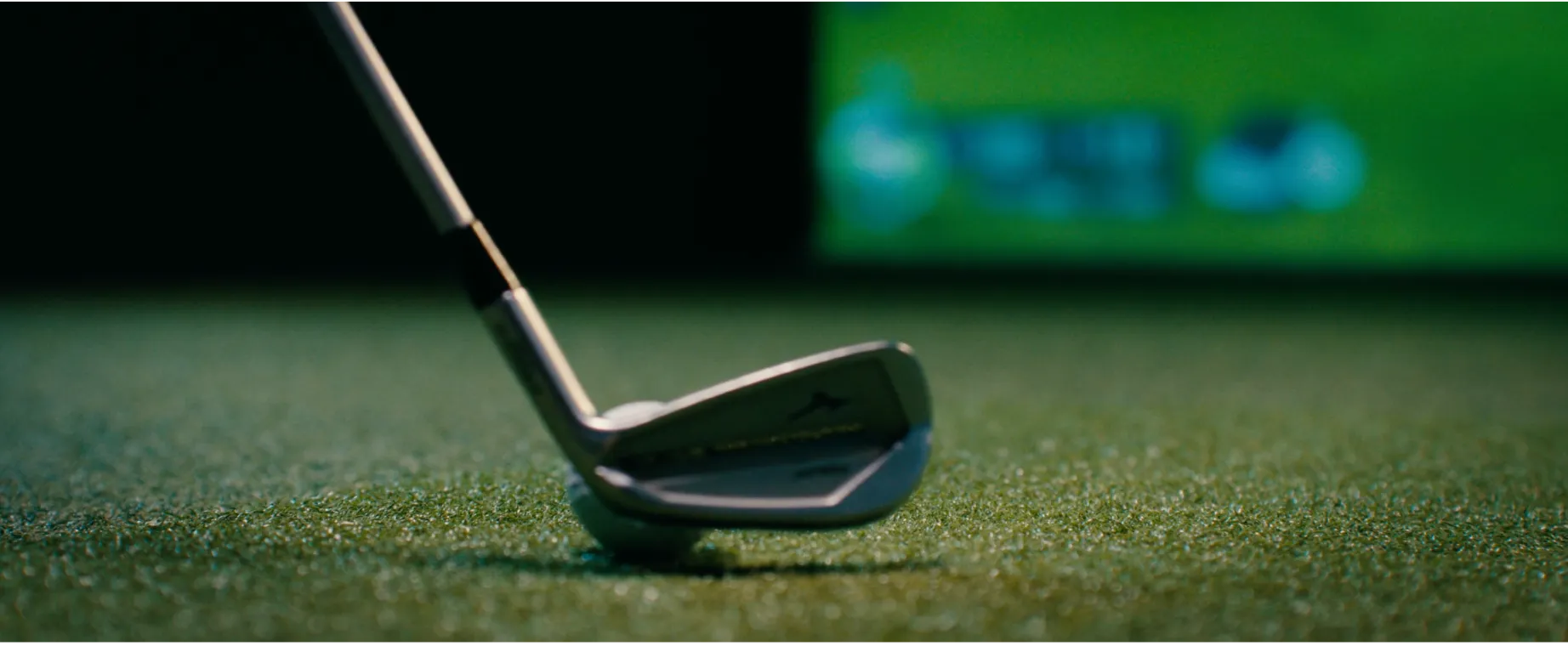 Golf club closeup